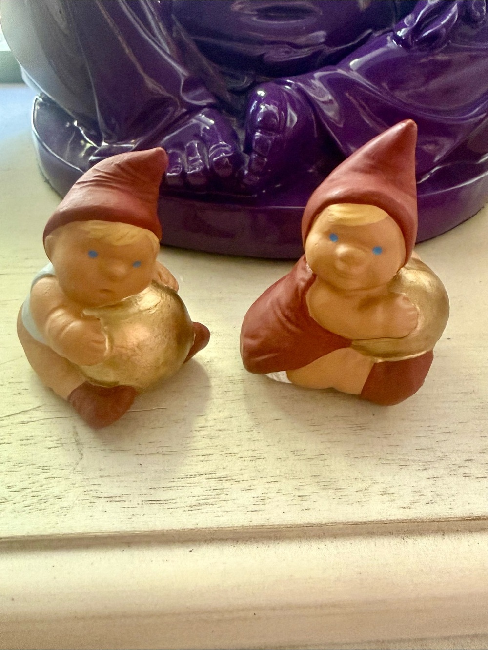 Vintage Trip Trap Denmark Miniature Elves Tobias & Stine Figurines Etly Klarborg